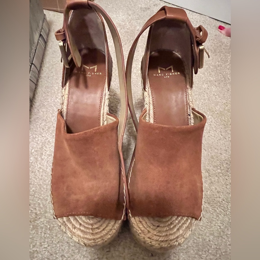Marc Fisher Adalyn Suede Wedges